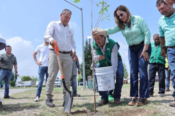 Hoy arrancamos la campaña “Verde, Verde Coahuila” gracias al impulso de nuestro Gobernador Manolo Jiménez Salinas