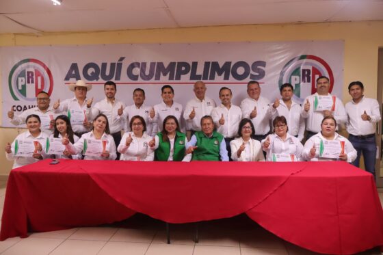 Óscar Ríos Ramírez refrenda la unidad del PRI en Nueva Rosita