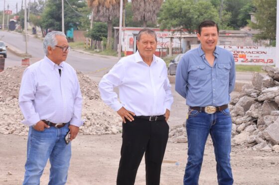 Supervisa Óscar Ríos Ramírez importantes obras de infraestructura