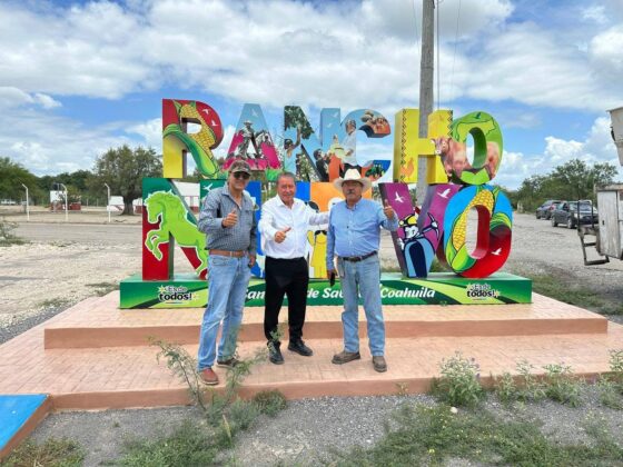 Lleva Óscar Ríos Ramírez justicia social a los ejidos con nuevas luminarias en La Minita y Rancho Nuevo