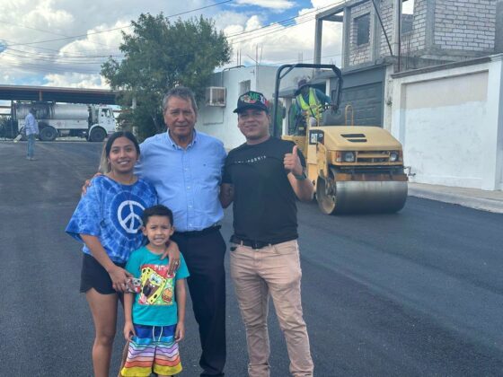 Supervisan pavimentación en la colonia Colinas del Pedregal: obra clave para Nueva Rosita