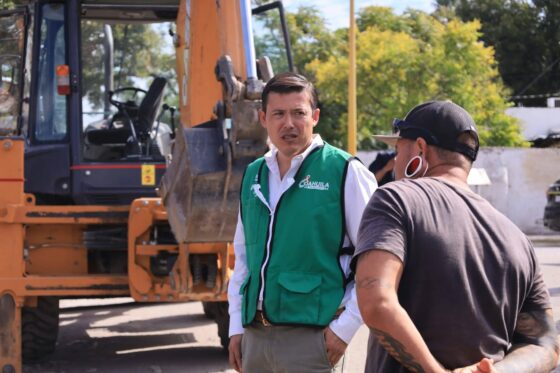 ¡En Nueva Rosita, el trabajo no se detiene!